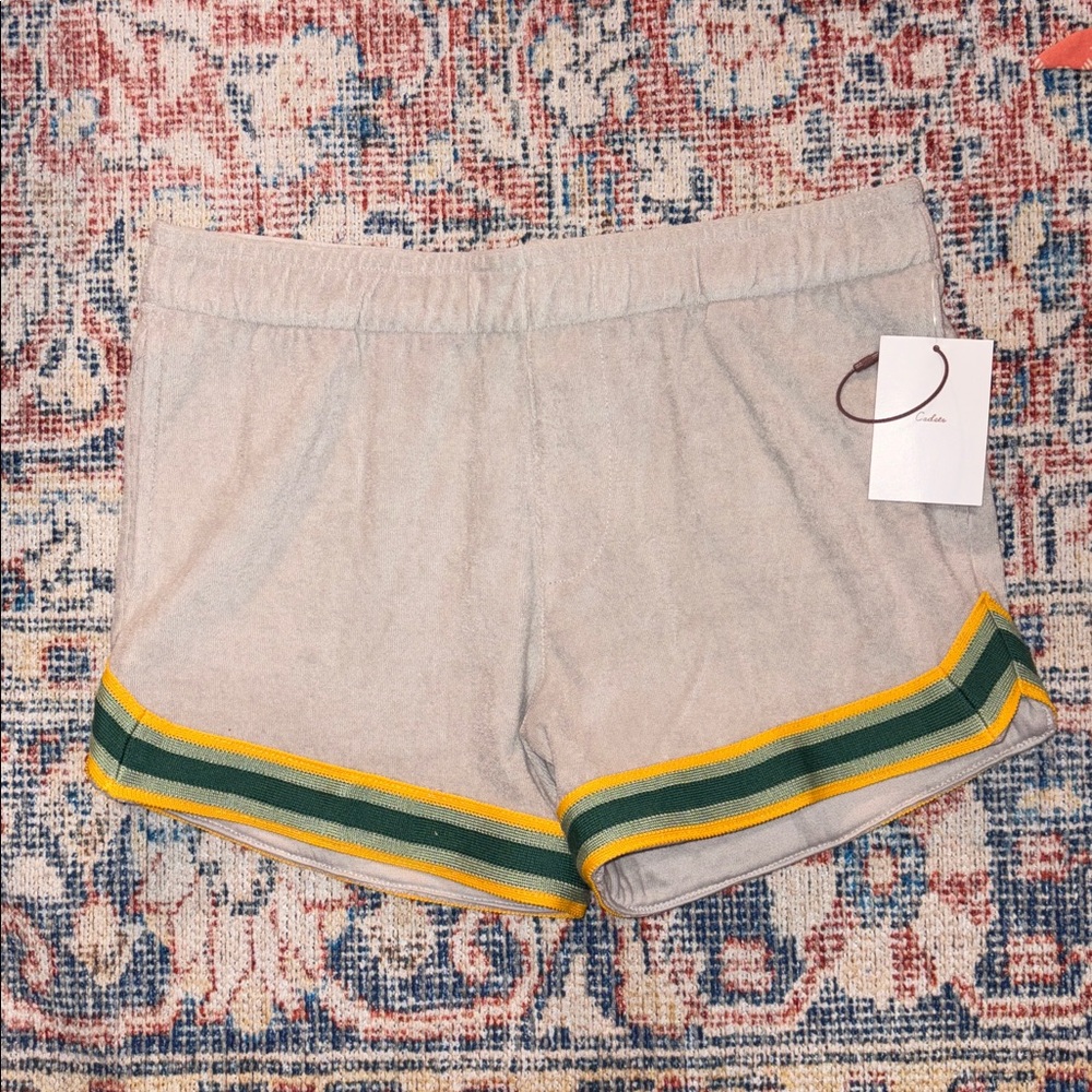 Cadets Casita Terry Shorts in Gray SZ 12/14 (28-31” Waist) NWT